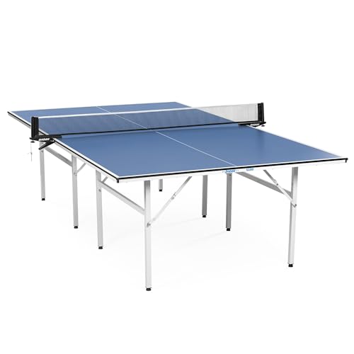 Dione Tischtennisplatte S100i Classico- Indoor Blau TT-Platte - Tischtennistisch - Vormontiert - 60KG von Dione