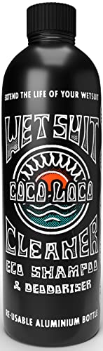 Dirtbusters Coco Loco Konzentriertes Reinigungs- und Desodorierungsshampoo für Neopren und Neoprenbekleidung - Tauchen/Surfen/Schwimmen - mit Eukalyptusduft - 250 ml (1) von Dirtbusters