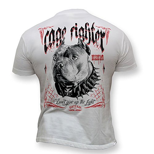 Dirty Ray Kampfsport Cage Fighter MMA Herren Men's T-Shirt DT1 (XL) von Dirty Ray