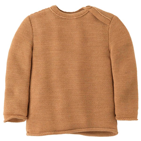 disana - Kid's Melange-Pullover - Merinopullover Gr 62/68 orange von Disana