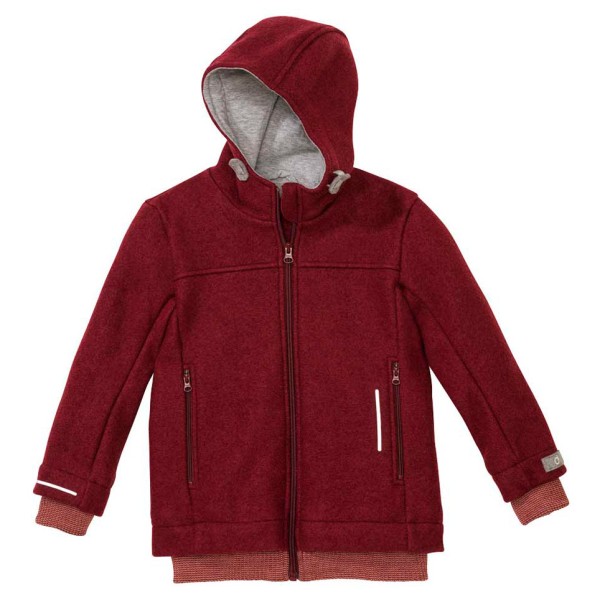 disana - Kid's Outdoor-Jacke - Wolljacke Gr 134/140 rot von Disana