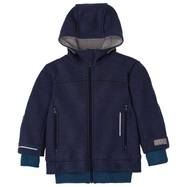 disana - Kid's Outdoor-Jacke - Wolljacke Gr 98/104 blau von Disana