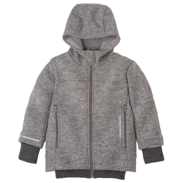 disana - Kid's Outdoor-Jacke - Wolljacke Gr 98/104 grau von Disana