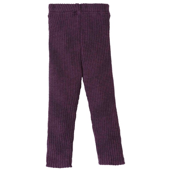 disana - Kid's Strick-Leggings Light - Leggings Gr 122/128 lila von Disana