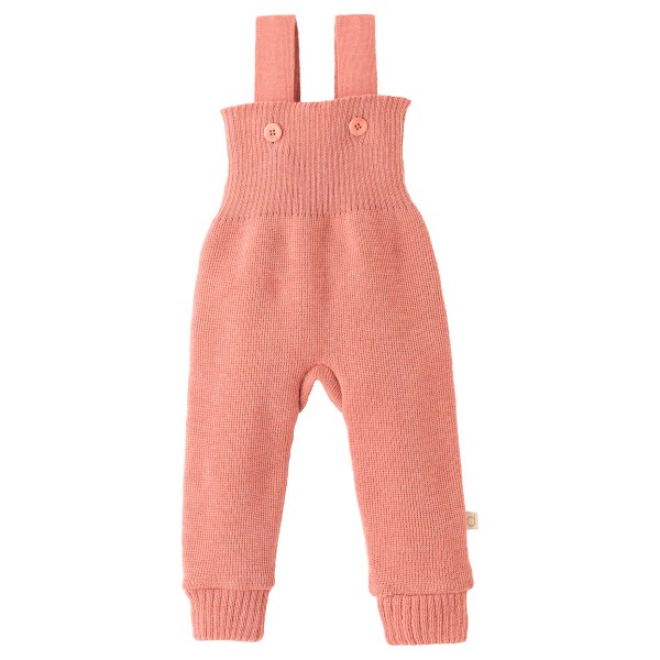 disana - Kid's Strick-Trägerhose - Overall Gr 86/92 rosa von Disana