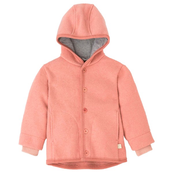 disana - Kid's Walk-Jacke - Wolljacke Gr 86/92 rot von Disana
