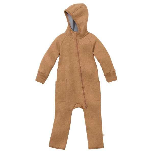 disana - Kid's Zipp-Overall - Overall Gr 110/116 beige von Disana