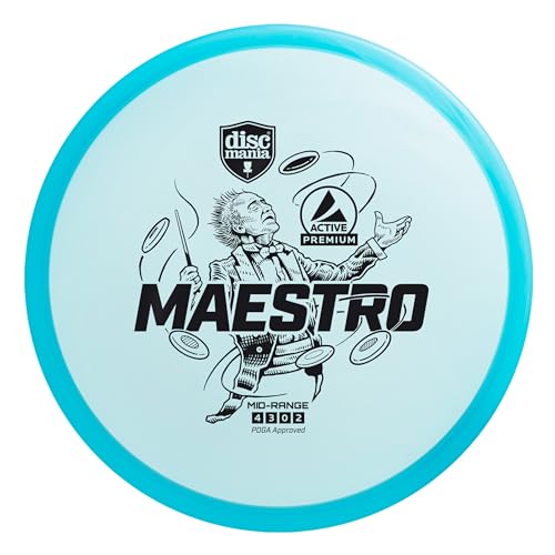 Discgolf Midrange Driver Premium Master 4/3/0/2, Blau von Discmania