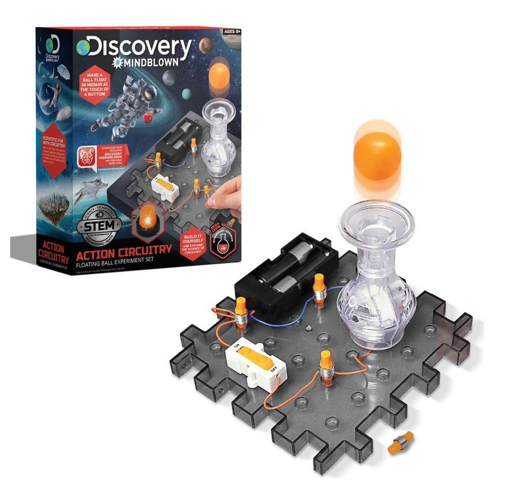 Discovery Experimentierkasten Mindblown Action Circuitry Floating Ball, Schwebender Ball, Experiment Set, für Kinder ab 8 Jahren von Discovery