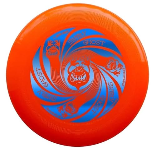 Discraft Ultrastar Orange Ultimate Frisbee Ultra Star - Swirly Ghost Blau 175g von Discraft