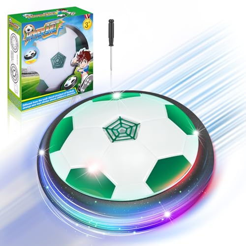 Dislocati Spielzeug ab 3 4 5 6 Jahre Junge, Hover Ball Spielzeug ab 3-8 Jahre Geschenk Junge 3-8 Jahre Kinder Spielzeug Jungen Fussball Geschenke Jungen Geschenk Mädchen 4-7 Jahre Jungen Geburtstag von Dislocati