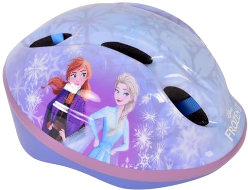 Kinder Fahrradhelm Disney Frozen II - Die Eiskönigin 2 Schutzhelm für Kinder Gr. 51-55 cm größenverstellbar von Frozen