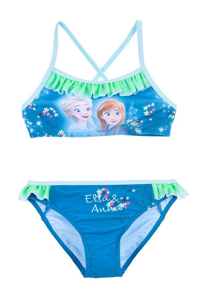 Disney Frozen Badeanzug Elsa Mädchen Bikini Bade-Set Badeanzug Bademode von Disney Frozen