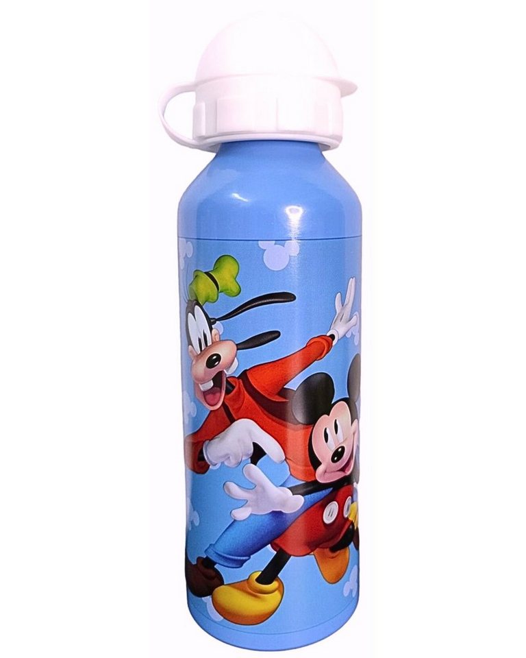Disney Mickey Mouse Trinkflasche Mickey Maus, Kinder Sport-Aluminiumflasche 520 ml BPA frei von Disney Mickey Mouse