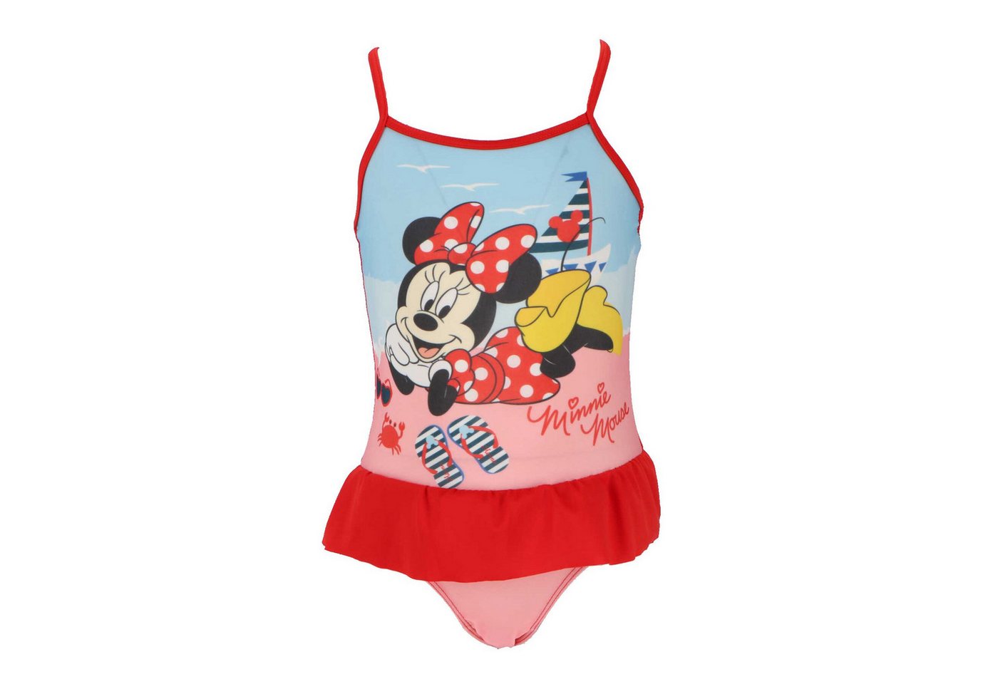 Disney Minnie Mouse Badeanzug Minnie Mouse Badeanzug Schwimmanzug Schwimmkleidung für Kinder von Disney Minnie Mouse