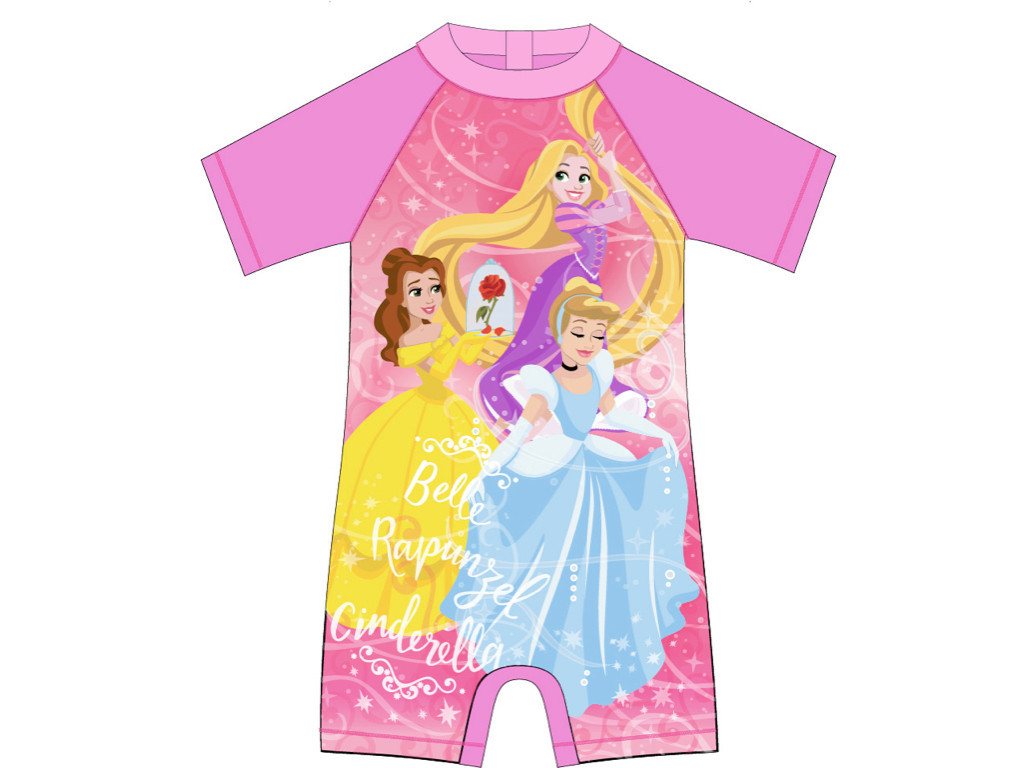 Disney Princess Badeanzug mit UV-Schutz 50+ von Disney Princess