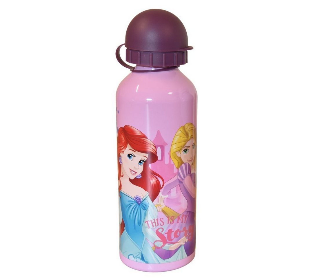Disney Princess Trinkflasche, Alu-Trinkflasche 500 ml von Disney Princess