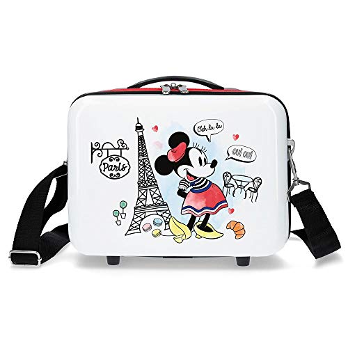 Disney Minnie Around the World Anpassungsfähiger Schönheitsfall Rot 29x21x15 cms ABS von Disney