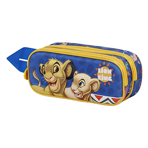 Der König der Löwen Nala-3D Doppelfedermäppchen, Blau von Disney