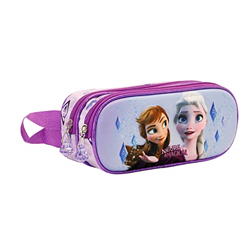 Die Eiskönigin 2 (Frozen 2) Admiration-3D Doppelfedermäppchen, Mauve von Disney