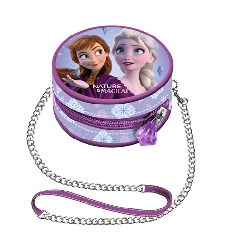 Disney Die Eiskönigin 2 (Frozen 2) Admiration-Mini-Rundkettentasche, Mauve, 9 x 9 cm von Disney