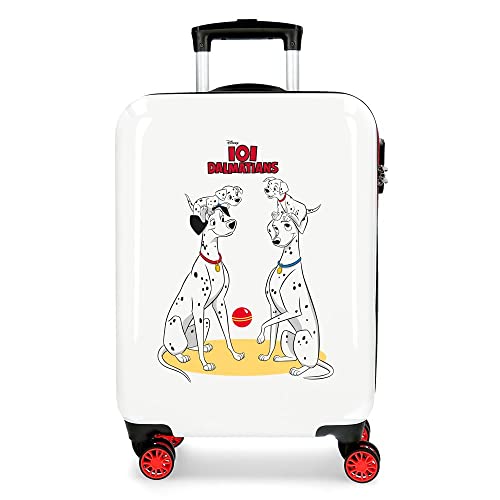 Disney 101 Dalmatas Kabinentrolley, Mehrfarbig, 38 x 55 x 20 cm, Hartplastik, seitlich, 34 l, 2 kg, 4 Räder von Disney