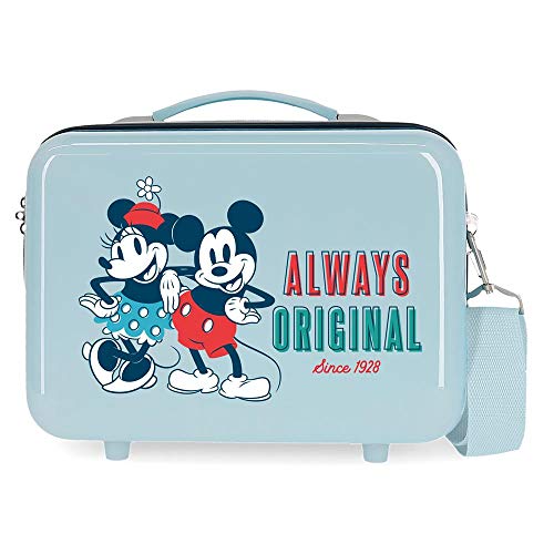 Disney Always Original Kulturbeutel, anpassbar, Blau, 29 x 21 x 15 cm, starr ABS 9,14 l von Disney