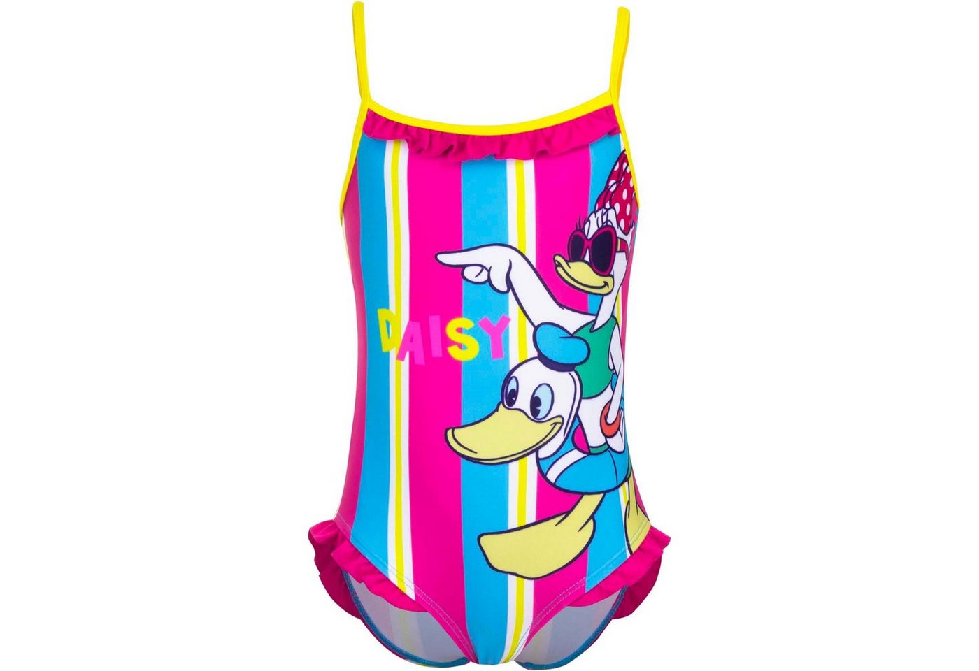 Disney Badeanzug Daisy Duck Mädchen Bademode Gr. 98 bis 128 von Disney