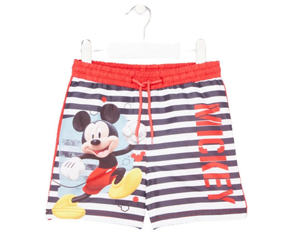 Disney Badehose Mickey Maus Kinder Jungen Badehose Badeshorts Shorts Gr. 110 bis 140 von Disney