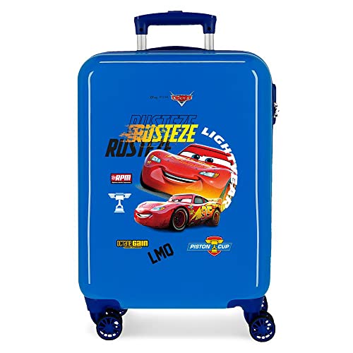 Joumma Disney Cars Rusteze Lightyear Kinderkoffer, Rot, blau, única, Koffer von Disney