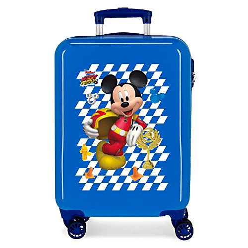 Disney Jungen Gepäck- Kindergepäck, Acrylnitril-Butadien-Styrol (ABS), Blau, 37 x 55 x 20 cms von Disney