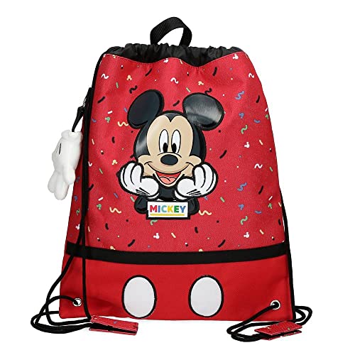 Disney It´s a Mickey Thing Tasche, Rot, 27 x 34 cm, Polyester von Disney