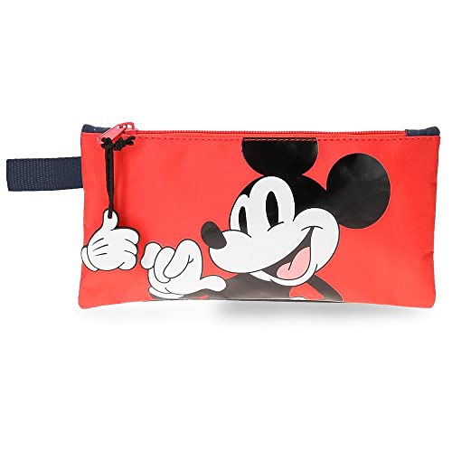Disney Mickey Mouse Fashion Federmäppchen Mehrfarbig 22x12 cm Mikrofaser, bunt, etui von Disney