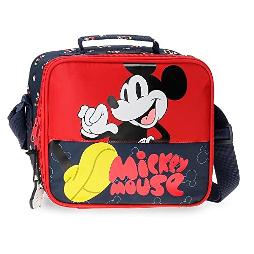 Disney Mickey Mouse Fashion Kulturbeutel mit Umhängetasche, Mehrfarbig, 23 x 20 x 9 cm, Mikrofaser, bunt, Anpassbare Kulturtasche mit Umhängetasche von Disney