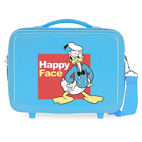 Disney Mickey and Friends Kulturbeutel, anpassbar, Blau, 29 x 21 x 15 cm, starr, ABS 9,14 l, 0,84 kg von Disney