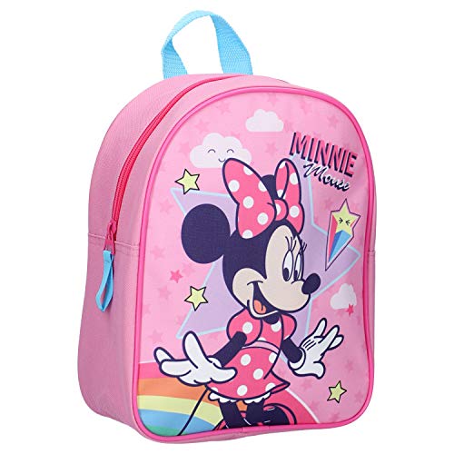 Disney Minnie Mouse Kinderrucksack - Sterne & Regenbogen - Rosa von Disney