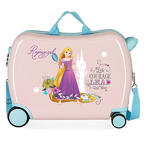 Disney Prinzessinnen Kinderkoffer Rosa 50 x 39 x 20 cm Hartplastik Kombinationsverschluss seitlich 34 l 1,8 kg 4 Rollen von Disney