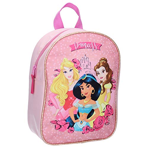 Disney Prinzessinnen Kinderrucksack - Jasmin, Aurora, Belle - Rosa von Disney