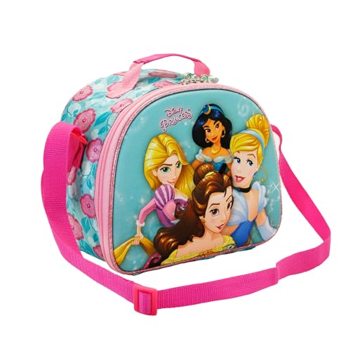 Disney Prinzessinnen Team-3D Frühstückstasche, Blau von Disney