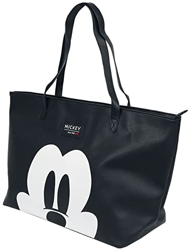 Disney Shopper für Damen Mickey Mouse - 30 L - Schwarz von Disney