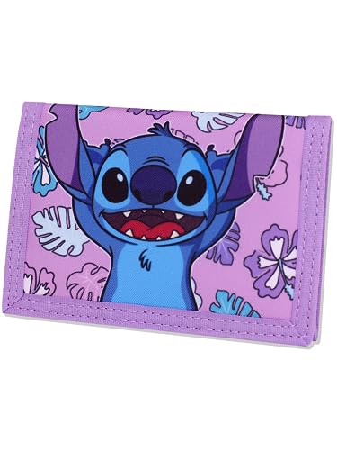 Disney Stitch Geschenke für Frauen und Kinder: Kleine Geldbörsen, perfekte Münzbörse und Kartenhalter., violett, Klassisch von Disney