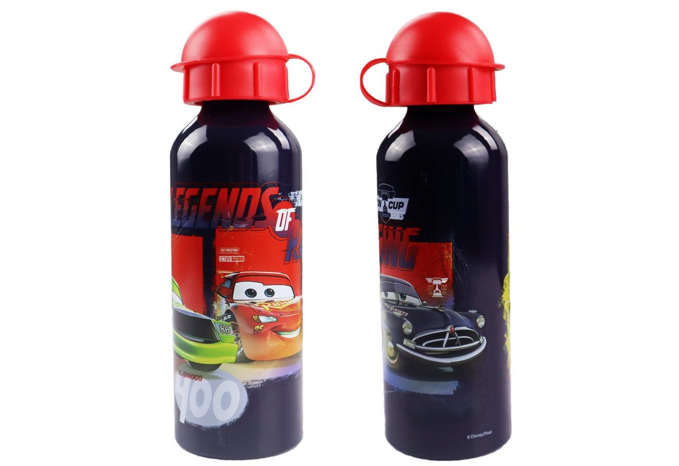 Disney Trinkflasche Disney Cars Lightning McQueen Aluminium Wasserflasche, 520 ml von Disney