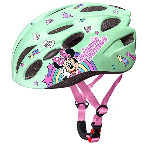 Disney Unisex Jugend Minnie Mouse Fahrradhelm, Mehrfarbig, M von Disney
