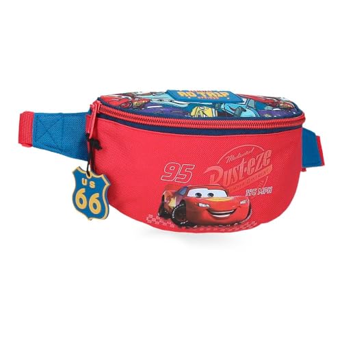 Joumma Disney Cars RD Trip Gürteltasche, Rot, 27 x 11 x 6,5 cm, Polyester, L, rot, Hüfttasche von Disney