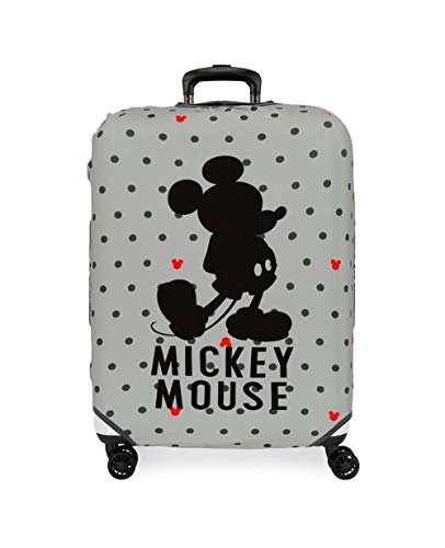Kofferabdeckung Mickey Grau von Disney