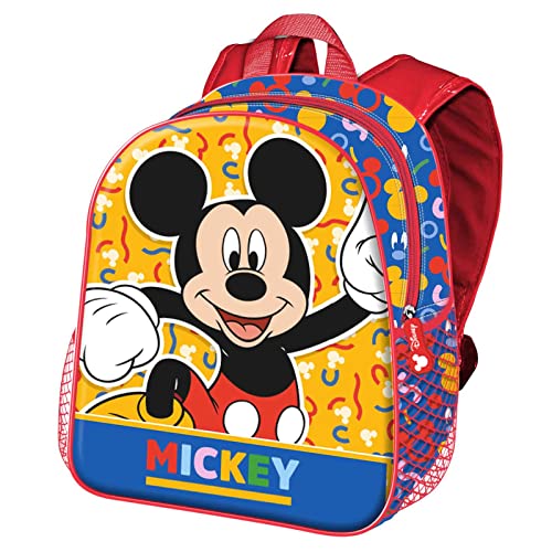Micky Maus Oh Boy-Basic Rucksack, Rot von Disney