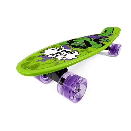Penny- Skateboard Hulk 55x14,5x9,5cm Alu-Achse (9956) von Disney
