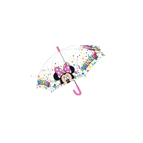 Regenschirm Minnie 69,5 cm, weiß, Klassisch von Disney