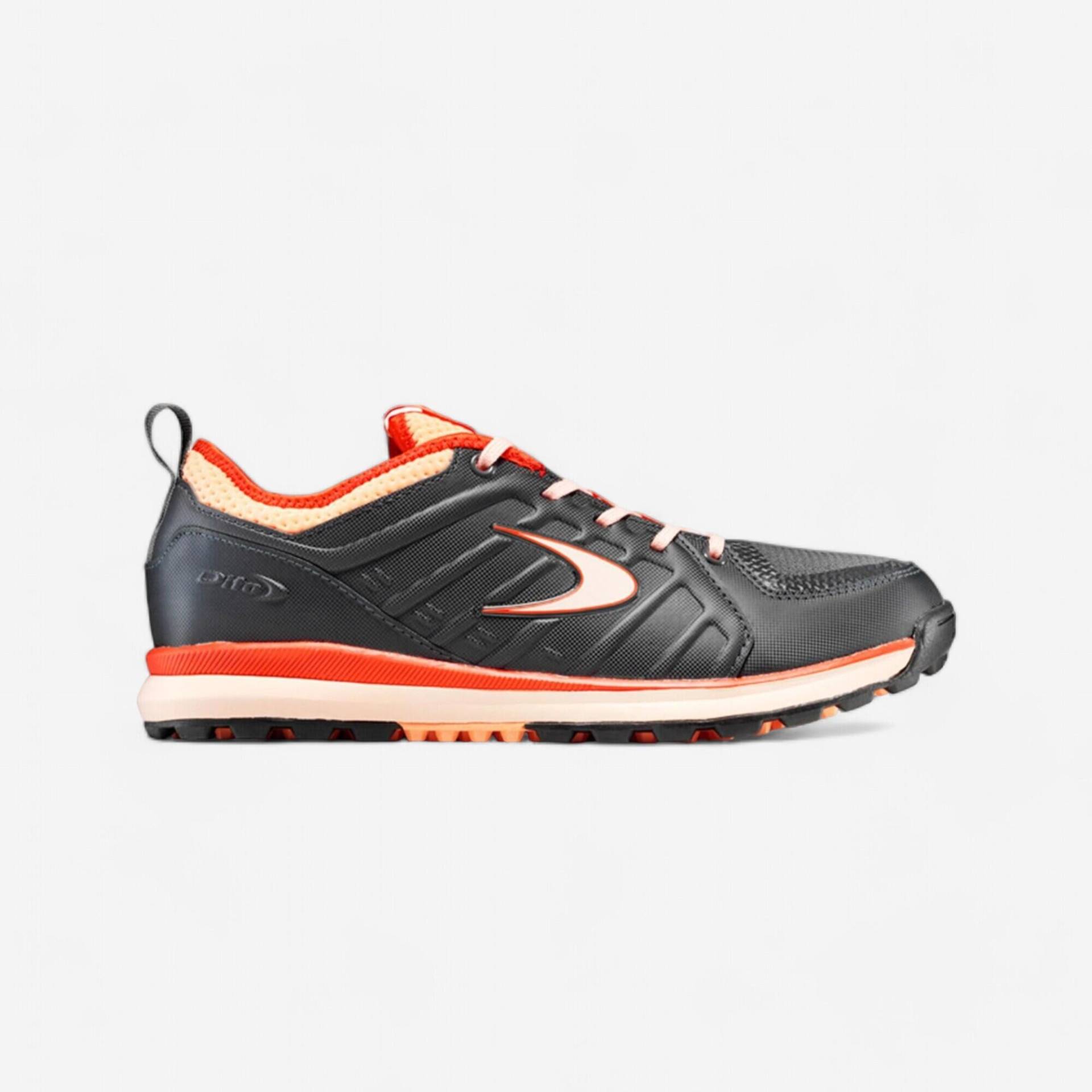 Feldhockeyschuhe STBL350 Erwachsene schwarz/rosa von Dita