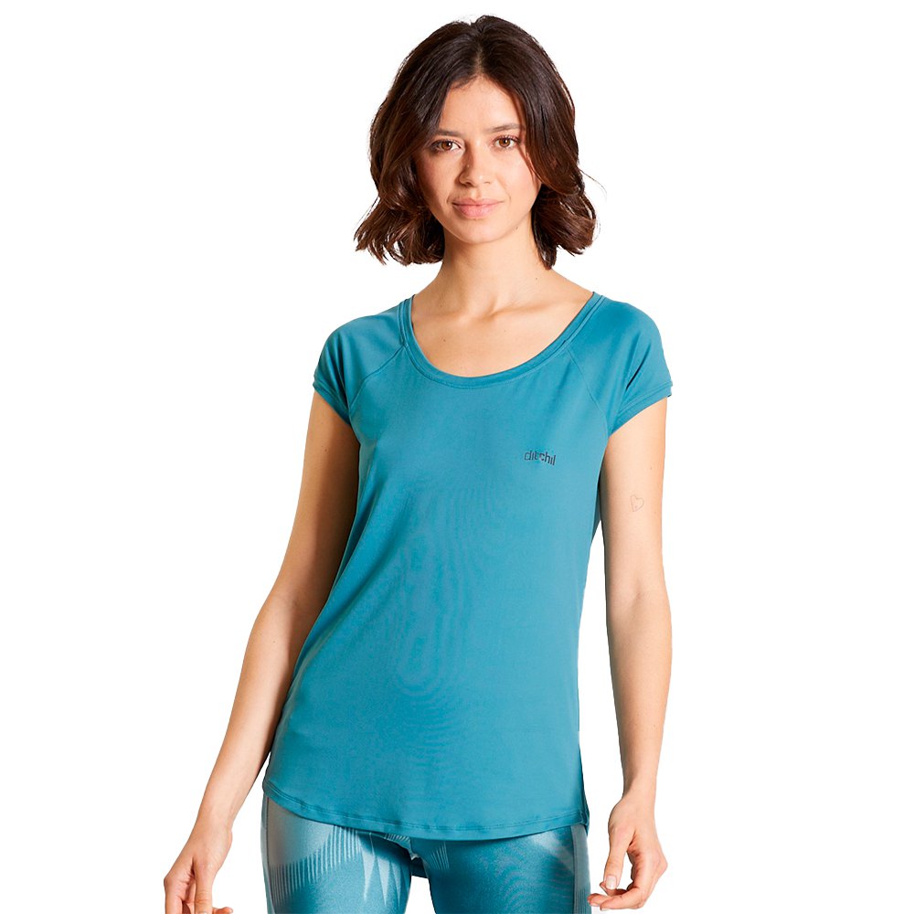 Ditchil Ease Short Sleeve T-shirt Blau M Frau von Ditchil